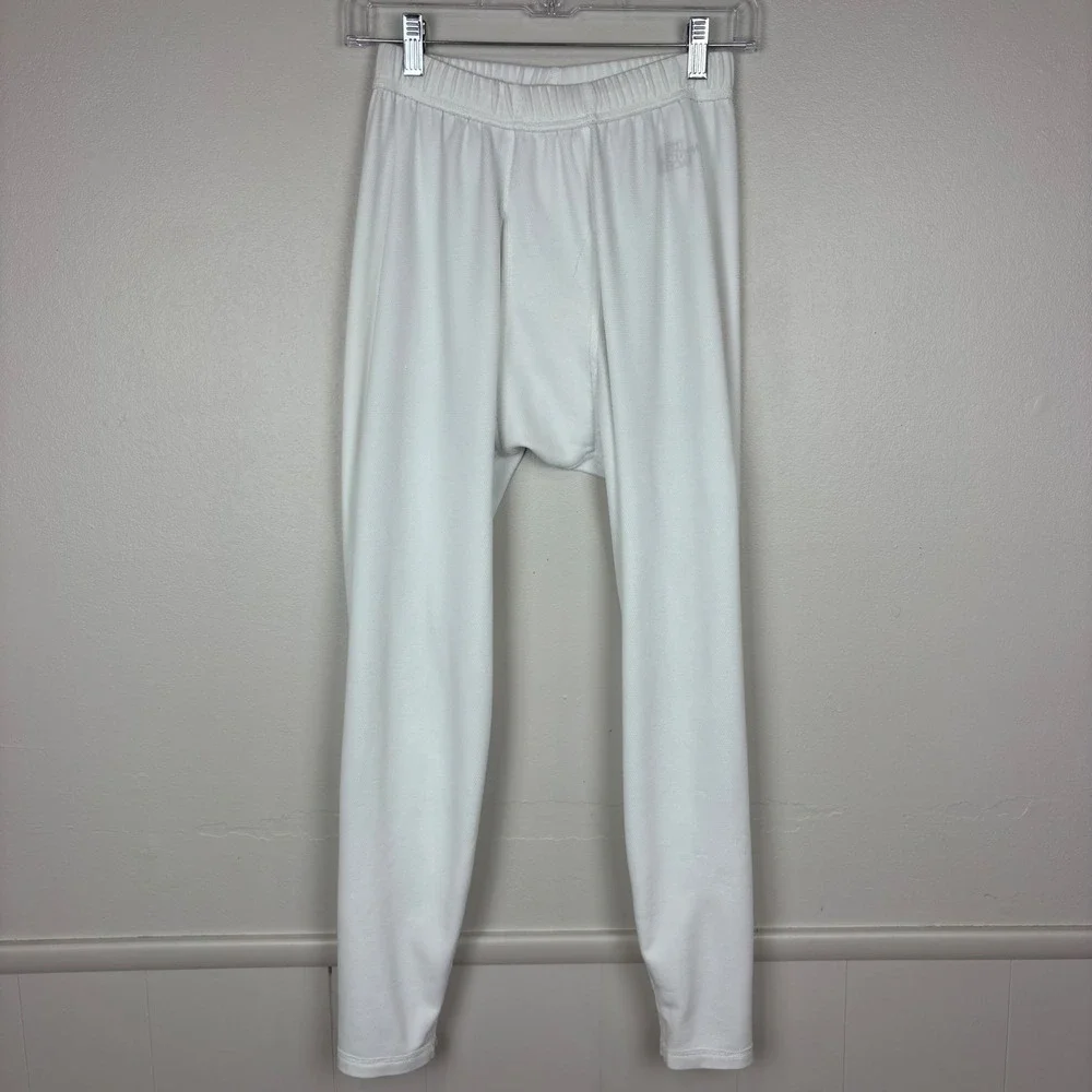 The North Face Men's Base Layer Long Johns Size M‎ White Vintage Thermal Hiking